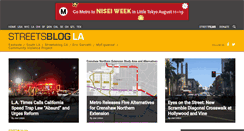 Desktop Screenshot of la.streetsblog.org