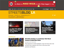 Tablet Screenshot of la.streetsblog.org